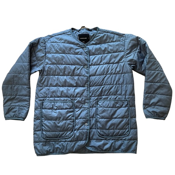 Everlane ReNew Channeled Quilted Liner Puffer Jacket - Picture 1 of 6